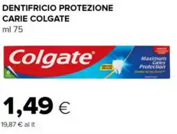 Tigre Dentifricio protezione carie COLGATE offerta