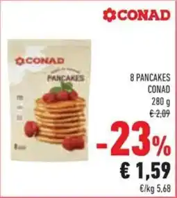Conad Conad 8 pancakes offerta