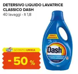 Tigre Detersivo liquido lavatrice classico DASH offerta