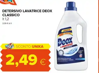 Tigre Detersivo lavatrice deox classico offerta