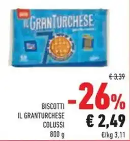 Conad Biscotti il granturchese colussi offerta