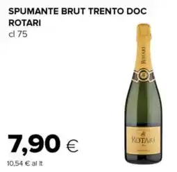 Tigre Spumante brut trento doc ROTARI offerta