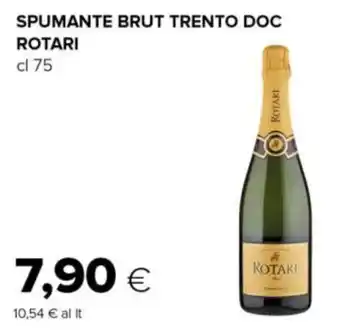 Tigre Spumante brut trento doc ROTARI offerta
