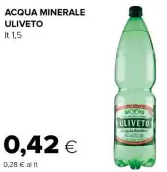 Acqua minerale ULIVETO