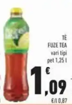 Conad Te fuze tea offerta