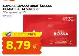 Tigre Capsule lavazza qualità rossa compatibile NESPRESSO offerta