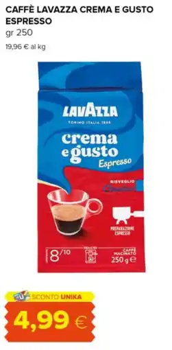 Tigre Caffè lavazza crema e gusto espresso offerta