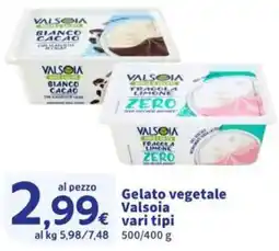 Sigma Gelato vegetale Valsoia offerta