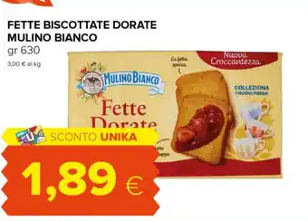 Tigre Fette biscottate dorate MULINO BIANCO offerta