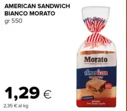 Tigre American sandwich BIANCO MORATO offerta