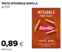 Tigre Pasta integrale BARILLA offerta
