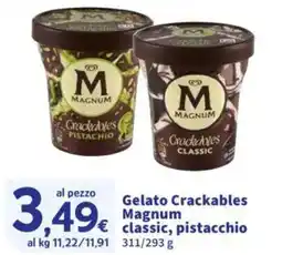 Sigma Gelato Crackables Magnum classic, pistacchio offerta