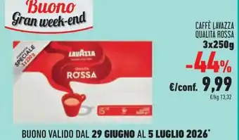 Caffè lavazza qualità rossa