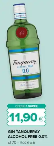 Tigre Gin tanqueray alcohol free 0.0% offerta