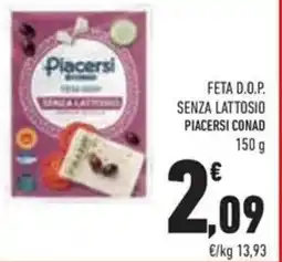 Conad Feta d.o.p. senza lattosio offerta