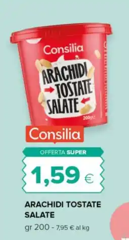 Tigre Consilia arachidi tostate salate offerta