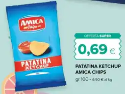 Tigre Patatina ketchup AMICA CHIPS offerta