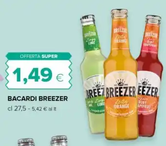 Tigre Bacardi BREEZER offerta