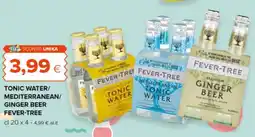 Tigre Tonic water/ mediterranean/ ginger beer FEVER-TREE offerta