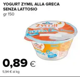 Tigre Yogurt zymil alla greca senza lattosio offerta