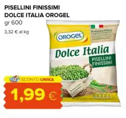 Tigre Pisellini finissimi dolce italia OROGEL offerta