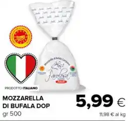 Tigre Mozzarella di bufala DOP offerta