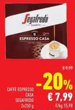 Conad Caffè espresso casa segafredo offerta