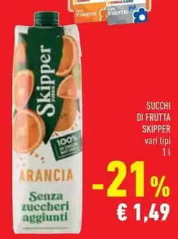 Conad Succhi di frutta skipper offerta