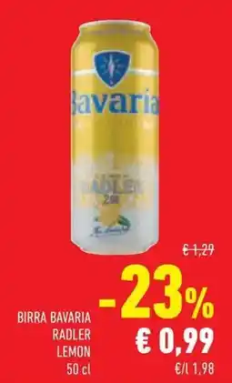 Conad Birra bavaria radler lemon offerta