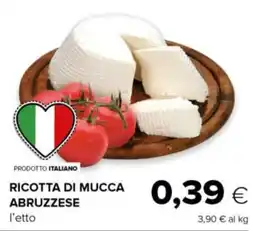 Tigre Ricotta di mucca abruzzese offerta