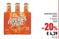 Conad Aperitivo aperol spritz offerta