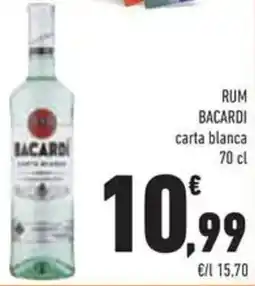 Conad Rum bacardi offerta