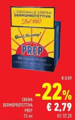 Conad Crema dermoprotettiva prep offerta
