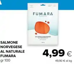 Tigre Salmone norvegese al naturale FUMARA offerta