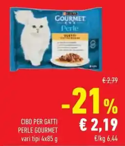 Conad Cibo per gatti perle gourmet offerta