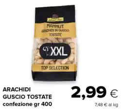 Tigre Arachidi guscio tostate confezione offerta