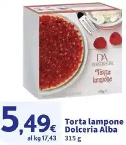 Sigma Torta lampone Dolceria Alba offerta