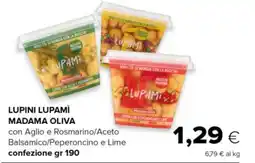 Tigre Lupini lupamì MADAMA OLIVA confezione offerta