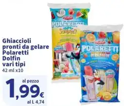 Sigma Ghiaccioli pronti da gelare Polaretti Dolfin offerta
