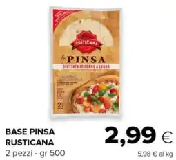 Tigre Base pinsa RUSTICANA offerta
