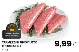 Tigre Tramezzini prosciutto e formaggio offerta