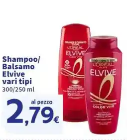 Sigma Shampoo/ Balsamo Elvive offerta