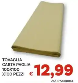 Vivo Supermercati Tovaglia carta paglia offerta