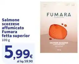 Sigma Salmone scozzese affumicato Fumara fetta superior offerta