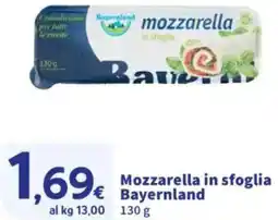 Sigma Mozzarella in sfoglia Bayernland offerta