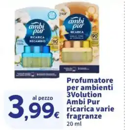 Sigma Profumatore per ambienti 3Volution Ambi Pur ricarica offerta