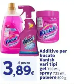 Sigma Additivo per bucato Vanish offerta