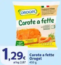 Sigma Carote a fette Orogel offerta