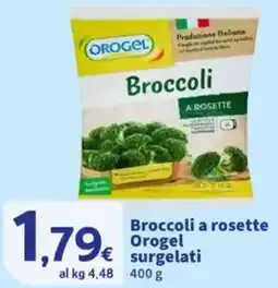 Sigma Broccoli a rosette Orogel surgelati offerta