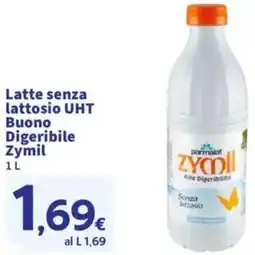 Sigma Latte senza lattosio UHT Buono Digeribile Zymil offerta
